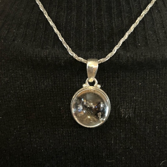 925 Sterling Super 7 gemstone necklace - Picture 2 of 5